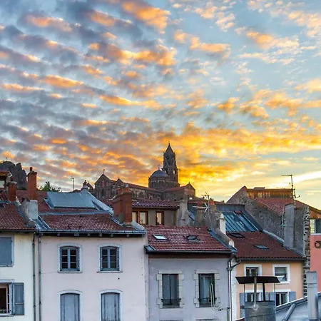Garage, 2 Chambres, Balneo, 2 Sdb, 2Wc, Vue Sur Les Monuments Le Puy-en-Velay Exterior photo